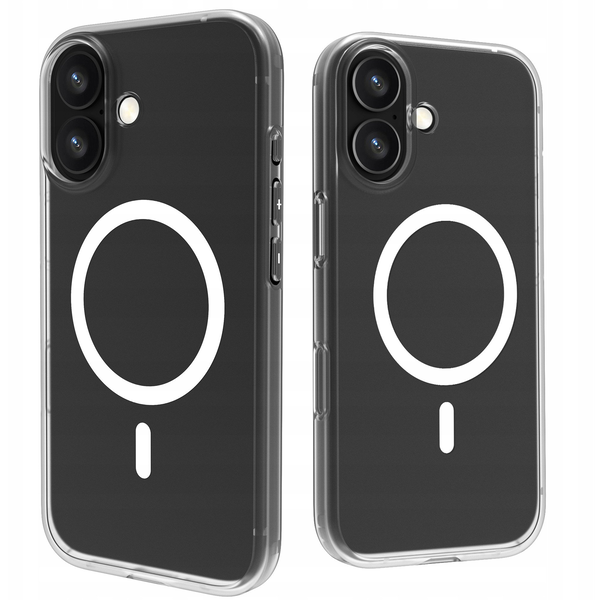 Etui Roobix Clarion MagSafe do iPhone 17 - przezroczyste
