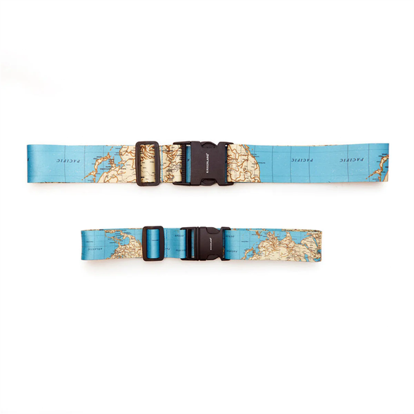 Kikkerland Luggage Straps World Traveler