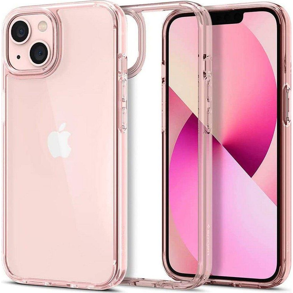 Spigen 217215 Ultra Hybrid iPhone 13 Rose Crystal, Mobiltelefon tok (SPN1870ROS)