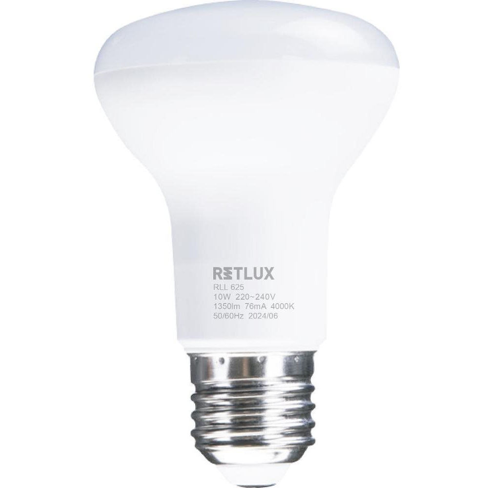 RETFLUX RLL 625 R63 E27 Spot 10W CW D (RLL 625)