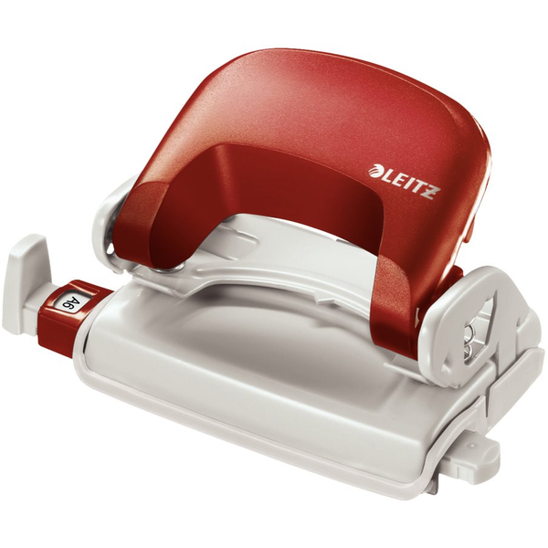 Leitz 50580025 papierperforator 10 vel Rood