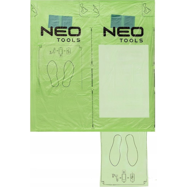 Neo Belsőtér Védőfólia, Huzat, 200 db, (5Az1-Ben, Ülés, Kormány, Sebváltó, Szőnyeg, Kézifék)