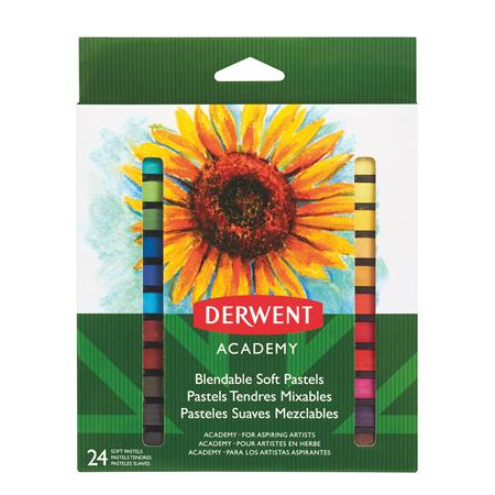 Derwent Academy Pasztell kréta - 24 különböző szín (98216)