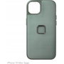 Калъф Peak Design Everyday Fabric, съвместим с iPhone 14 Plus Sage