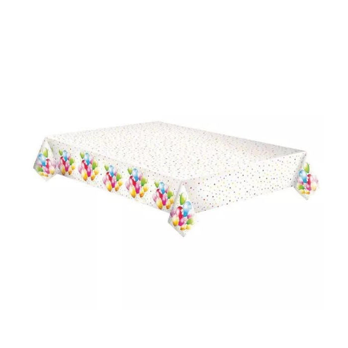POL-MAK Születésnapi lufi mintás Papír asztalterítő 120 x 180 cm (OD01_OG_P_010001)