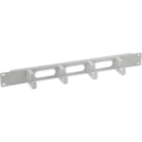 Organizer Kabli Intellient Rack 19" 1U 4 uchwyty, szary