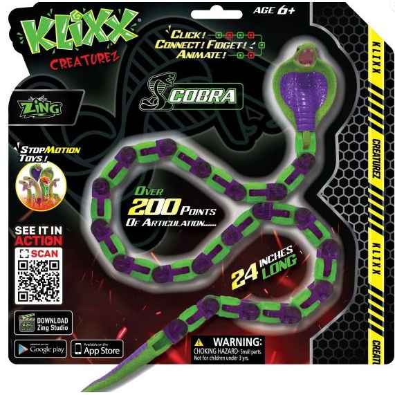 Zing Klixx Creaturez Kobra (KX130C) (KX130C)