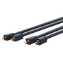 Clicktronic 70383 2x RCA apa - 2x RCA apa Kábel (10m)