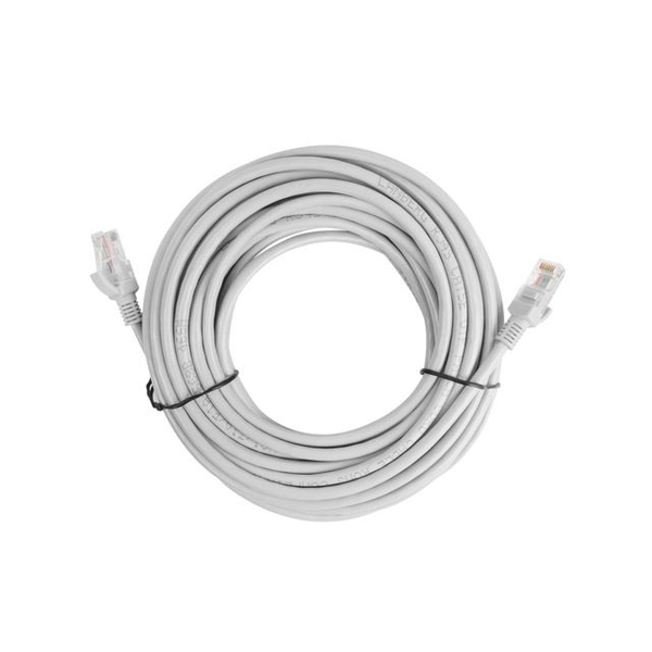 Patchcord U/UTP 5e Lanberg RJ45 / RJ45 15 m šedý