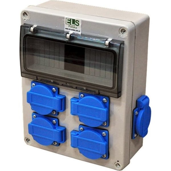 ELS Elektrotechnika Zestaw zasilający MIKO-8M 6x230V IP44 E901308129