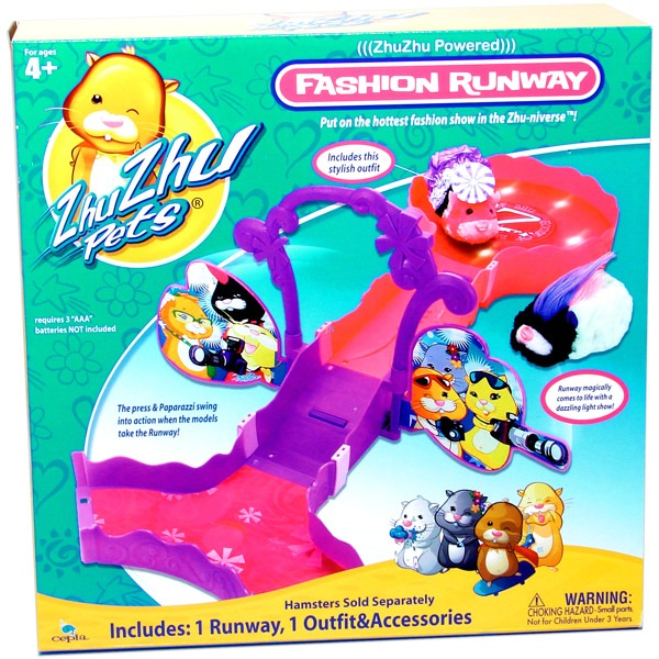 Zhu Zhu Pets 86921 Trendi kifutó fellépő ruhával (86921)