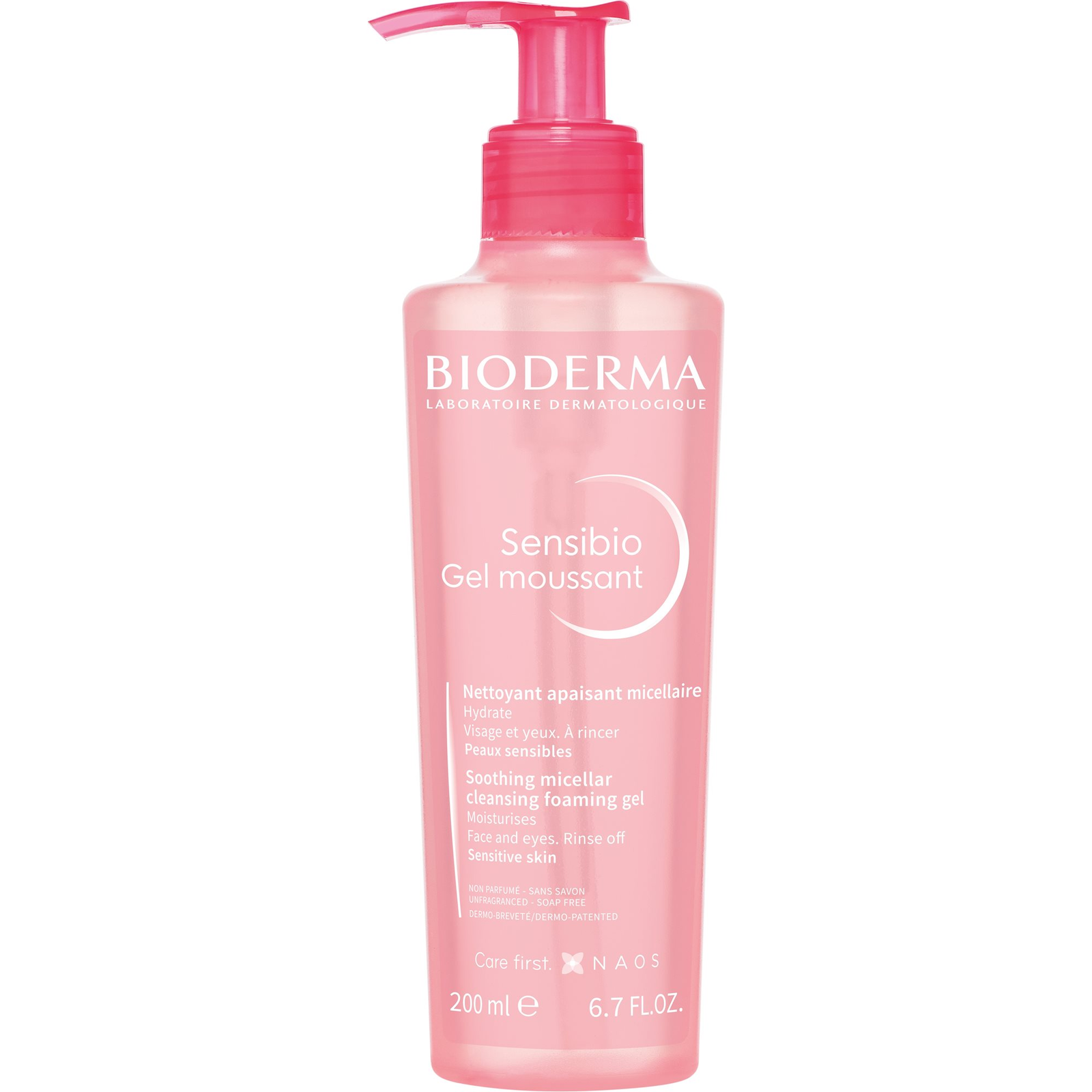 BIODERMA Sensibio Gel Moussant 200 ml (3401381507565)