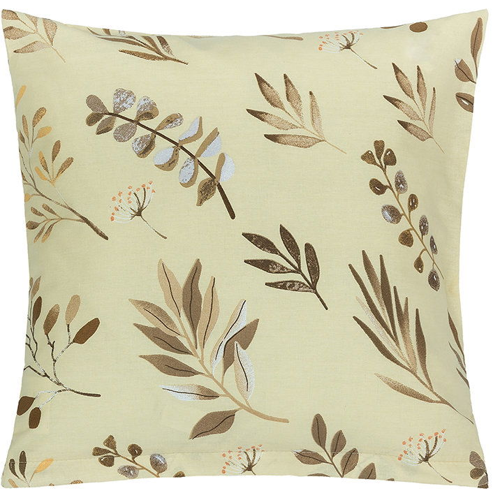 Bellatex 90/347 párnahuzat, 40×40 cm, barna ágacskák (12355)