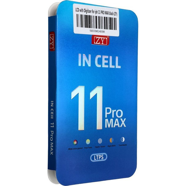 LCD Kijelző iPhone 11 Pro Max Digitalizátorral Fekete (ZY/HD)
