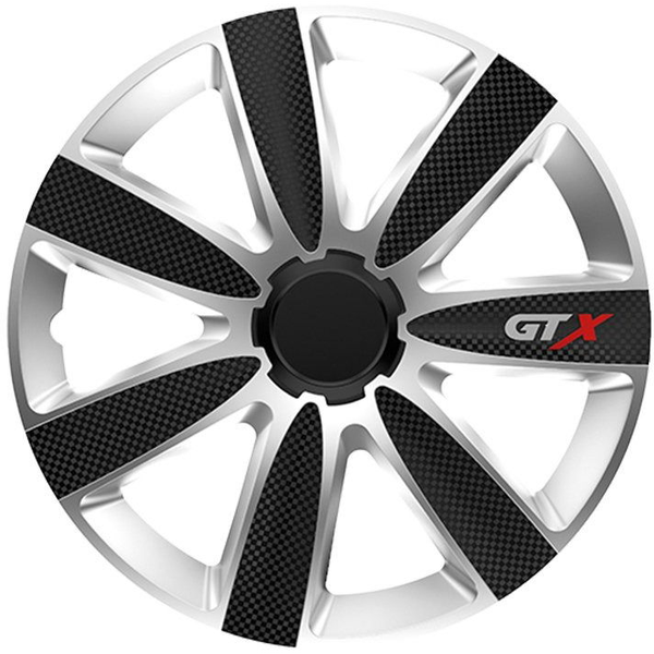 VERSACO GTX 16" CARBON dísztárcsa - fekete/ezüst