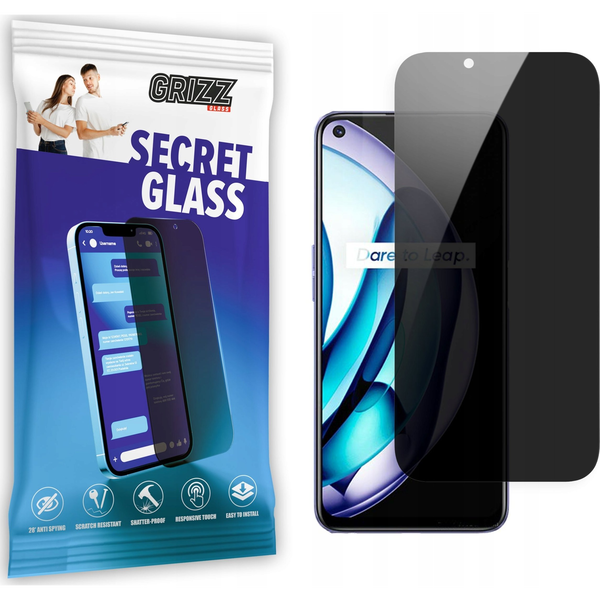 GrizzGlass Szkło prywatyzujące GrizzGlass SecretGlass Realme Q3T 5G