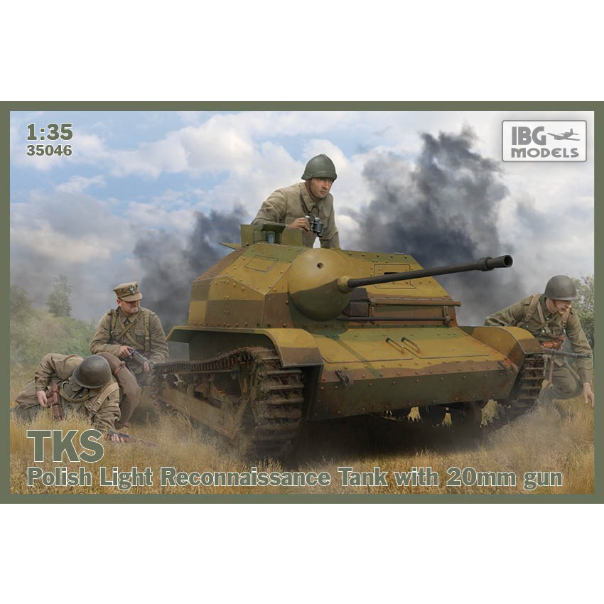 IBG TKS Lengyel tank műanyag modell (1:35) (35046)