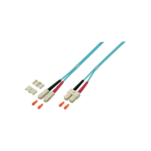 EFB Duplex Jumper SC-SC 50/125,OM4,LSZH,violett,3.0mm,5m
