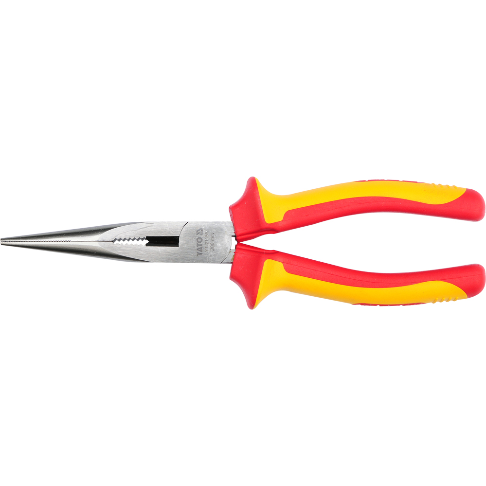 YATO Hosszúcsőrű fogó 200 mm 1000V-ig szigetelt (YT-21155)