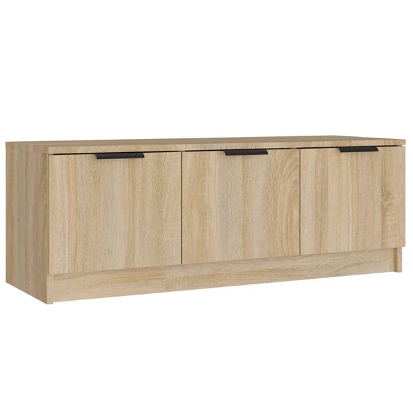 Comodă TV, stejar sonoma, 102x35x36,5 cm, lemn prelucrat