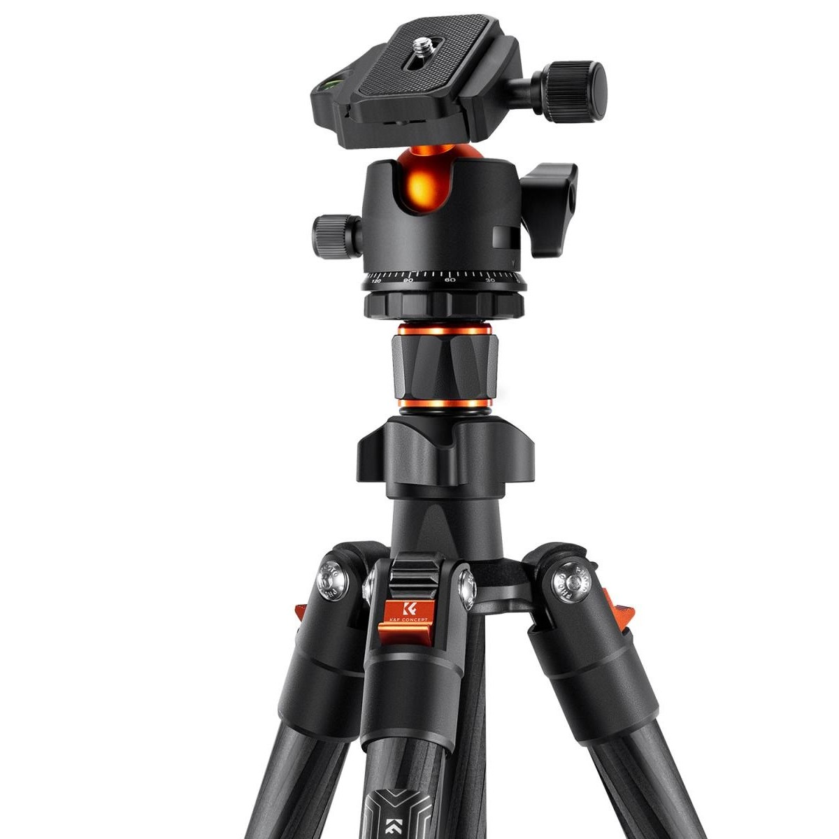 K&F Concept K254C2 Kamera állvány (Tripod) - Fekete (KF-09-123)