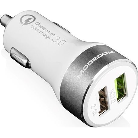 Ładowarka Modecom MC-QCU2-07 2x USB-A 3 A  (ZT-MC-QCU2-07)