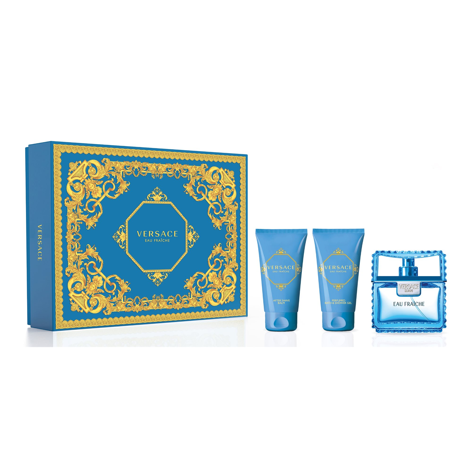 Versace Eau Fraiche EDT 150ml ajándékcsomag Uraknak (8011003870189)