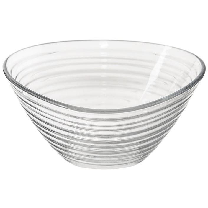 ORION Derin tál 6,9 × 6,9 cm háromszögletű 6 db UK 129884, üveg (129819)