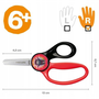 Fiskars školní dětské nůžky pro praváky pro děti s výukou 13 cm Ninja