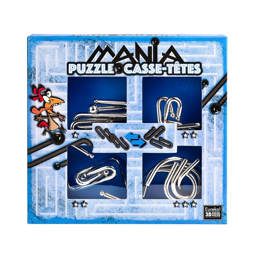 Eureka Puzzle Mania - Blue (EUR34576)
