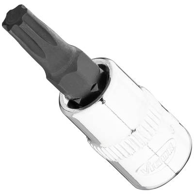 Vigor   (V7037-IP27) T+ profil Csavarhúzó betét 1 db Négylap, 1/4 (6,3 mm)