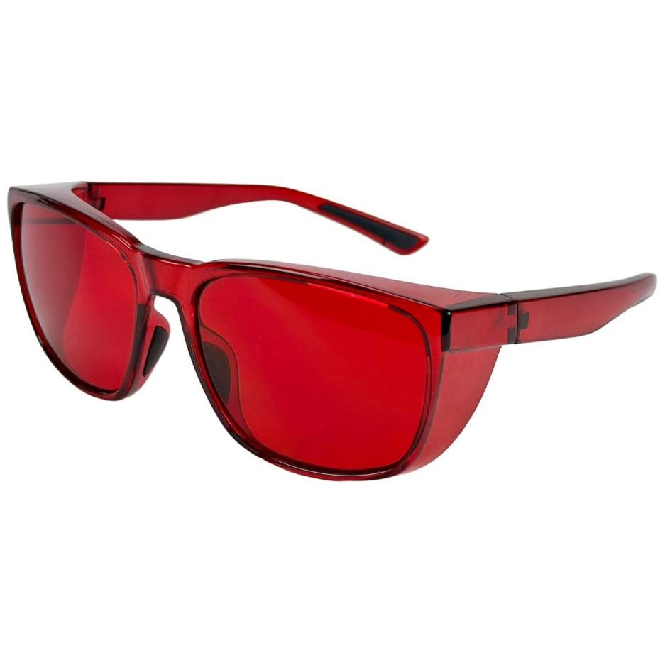 UVtech Sleep-4A kék fényt blokkoló szemüveg, piros színben (5916_CER)