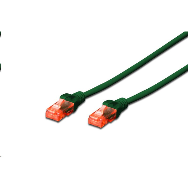 Digitus DK-1612-030/G U/UTP patch kábel CAT6 3m zöld