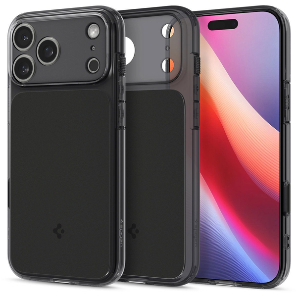 Spigen Ultra Hybrid T MagSafe Matte Black iPhone 17 Pro tok