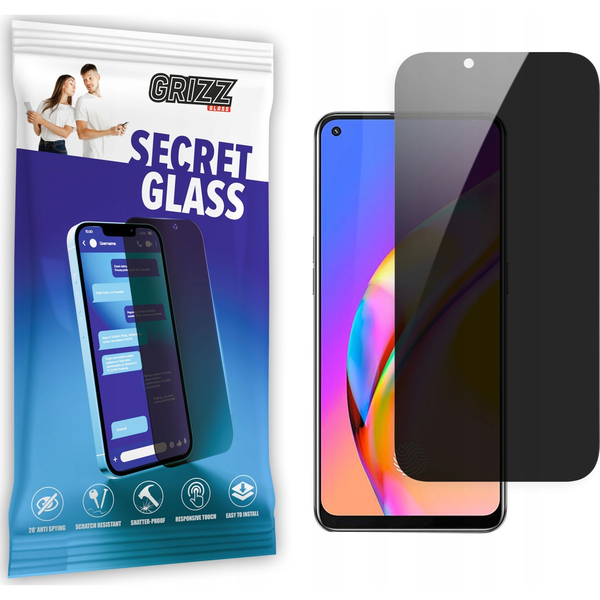  GrizzGlass Szkło prywatyzujące GrizzGlass SecretGlass Oppo F19 Pro