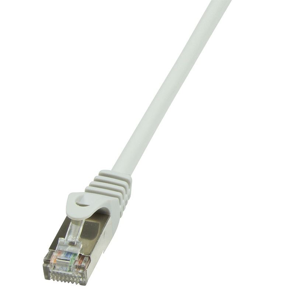 Patchcord F/UTP 6 Logilink RJ45 / RJ45 7,5 m szary