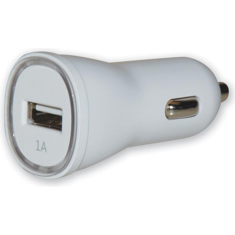 Techly USB - Auto 5V/1A Univerzális Fehér Szivargyújtó Automatikus (305274)