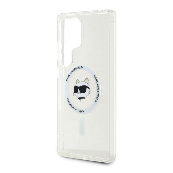 Kryt Karl Lagerfeld pre Samsung Galaxy S25 Ultra biely