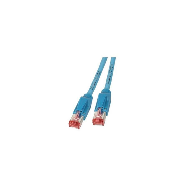 EFB RJ45 Patchkabel S/FTP,Cat.6A,TM21,UC900,1,5m,blau