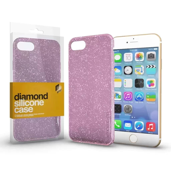 XPRO Diamond Samsung A34 5G szilikon tok pink (127761)