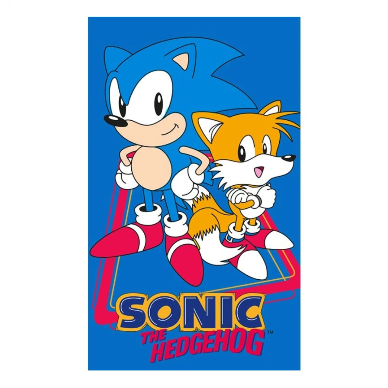 Carbotex Dětský ručník Ježek Sonic 30 × 50 cm (040134-JEZEKSONIA)