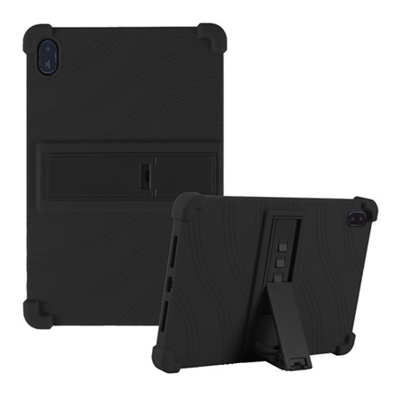 GIGAPACK Defender szilikon telefonvédő kitámasztóval Huawei MatePad SE 11 fekete GP-183029