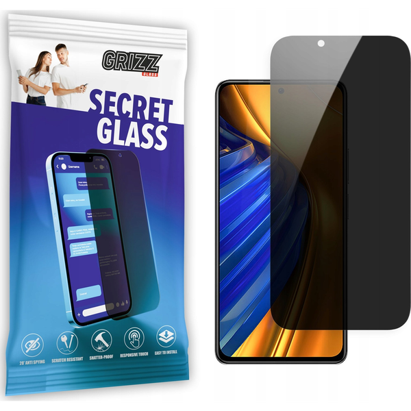GrizzGlass Szkło prywatyzujące GrizzGlass SecretGlass Xiaomi POCO F2 Pro 5G