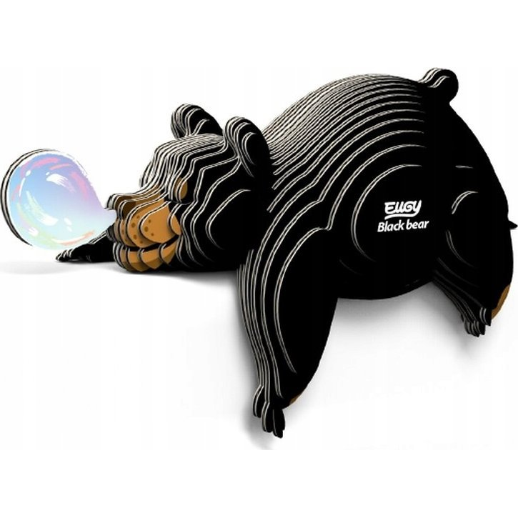 EUGY Fekete Medve 3D puzzle (617857)