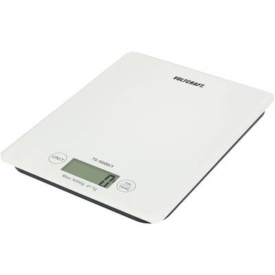 Digitális asztali mérleg, max.5 kg-ig 1g felbontással, Voltcraft TS-5000/1 (TS-5000/1)