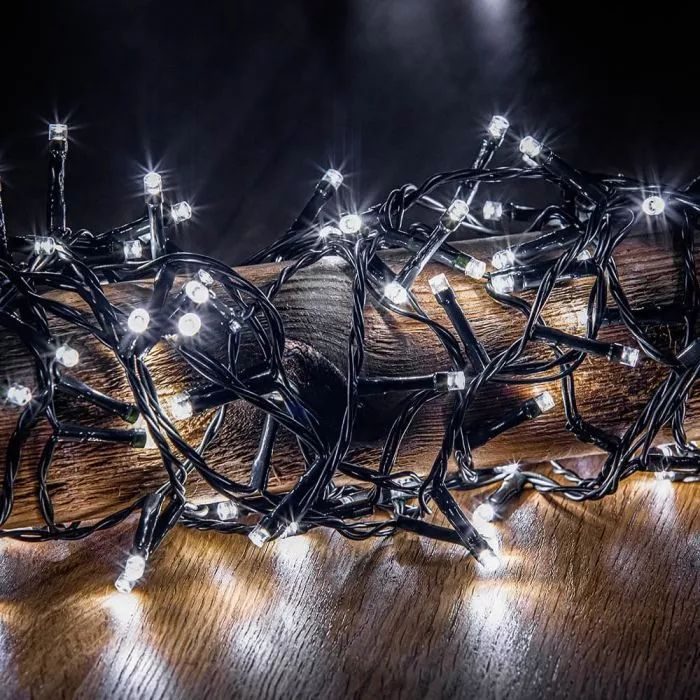 Dekortrend KDT 182 Basic Kültéri Beltéri LED fényfüzér 9m - Hidegfehér (KDT 182)