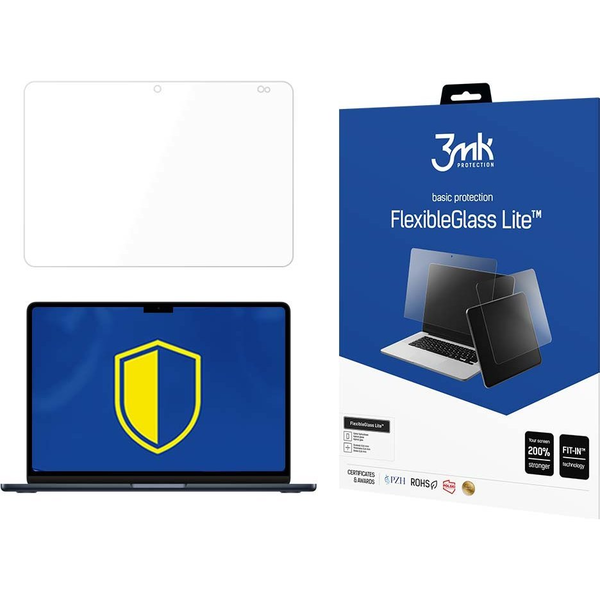 3mk FlexibleGlass Lite hibrid üvegfólia 7H Apple MacBook Air 13,6" 2022 M2
