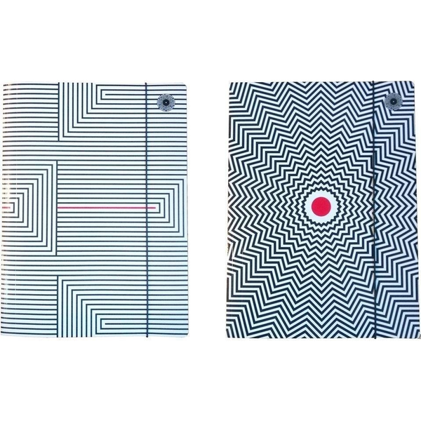  Ziemia Obiecana Teczka A4 z gumką Pattern One (10szt)