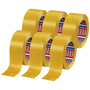 Tesa 4169  Padlójelölő szalag  Sárga (H x Sz) 33 m x 50 mm 6 db (04169-00058-94)