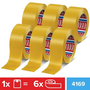 Tesa 4169  Padlójelölő szalag  Sárga (H x Sz) 33 m x 50 mm 6 db (04169-00058-94)